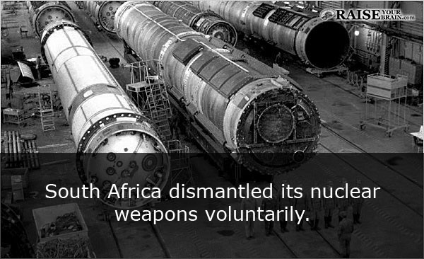 How Many Nuclear Weapons Does South Africa Have